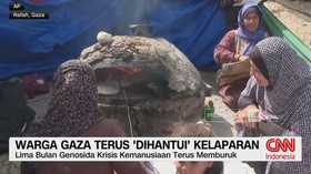 VIDEO: Warga Gaza Terus 'Dihantui' Kelaparan