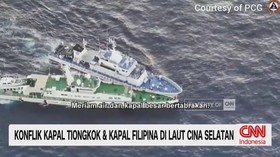 VIDEO: Konflik Kapal Tiongkok & Kapal Filipina di laut Cina Selatan