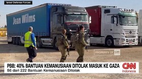VIDEO: Bantuan PBB 40% Ditolak Masuk Ke Gaza
