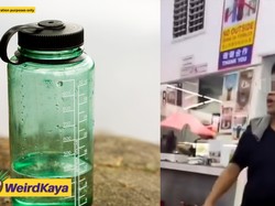 Pengunjung Dibentak Pemilik Kopitiam karena Bawa Botol Minum dari Luar