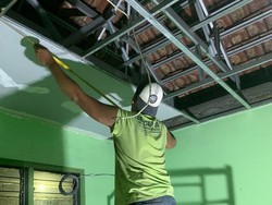Imbas Ledakan Mako Brimob Surabaya, Kantor Kecamatan-Kodim Mulai Diperbaiki