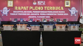 KPU Rekap Suara 2 Provinsi Lagi sebelum Umumkan Pemenang Pilpres 2024