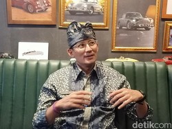 Sandiaga Uno soal Isu Gabung Prabowo: Yang Kalah Jangan Berandai-andai