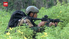 VIDEO: Momen Kopaska TNI AL Serbu Pulau Sangiang Di Banten