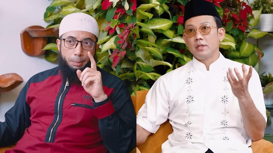 Ustaz Khalid Basalamah dan Denny Sumargo