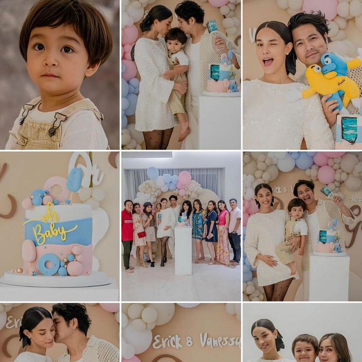 <p>Turut berbahagia, beberapa teman dekat dari Vanessa dan Erick datang untuk memberikan dukungan. Para tamu yang hadir juga kompak menggunakan pakaian berwarna merah muda dan biru untuk menyesuaikan pesta tersebut. "<em>I thank God because without him we are nothing and my husband, family for support and kindness</em>," ucapnya lagi.(Foto: Instagram/vanessaaiskandar).</p>