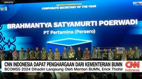 VIDEO: CNN Indonesia Dapat Penghargaan Dari Kementrian BUMN