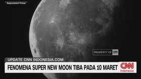 VIDEO: Fenomena Super New Moon Tiba Pada 10 Maret