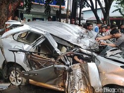 Daftar 6 Korban Laka Tunggal Tabrak Pohon di Palembang, Rata-rata Pelajar