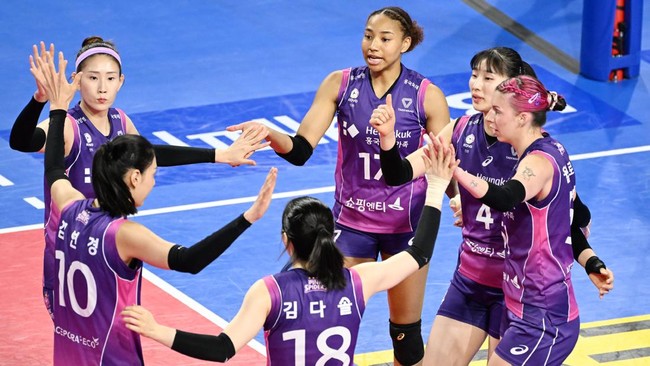 Nasib Buruk Pink Spiders Memulai Final Liga Voli Korea dengan Kekalahan