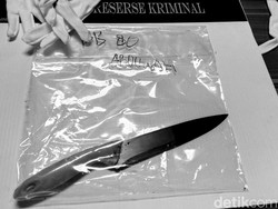 Polisi Sita Pisau Bukti Ibu Bunuh Anak di Bekasi, Ini Penampakannya