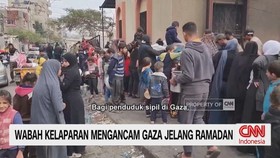 VIDEO: Wabah Kelaparan Mengancam Gaza Jelang Ramadan