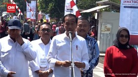 Didampingi Prabowo, Jokowi Resmikan 33 Ruas Jalan di Madiun
