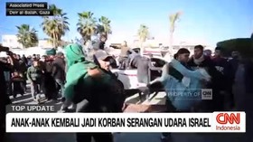 VIDEO: Anak-Anak Kembali Jadi Korban Serangan Udara Israel