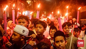 Kemenag Akan Gelar Pawai Obor Malam Ini jika Lebaran Besok