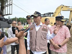 Gubernur Pastikan Perbaikan Jembatan Menuju Bandara Minangkabau Tuntas