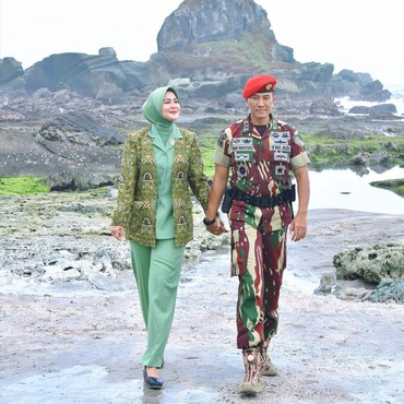 Bangganya Juliana Moechtar Dampingi Suami yang Jadi Komandan Upacara Kemerdekaan RI di IKN