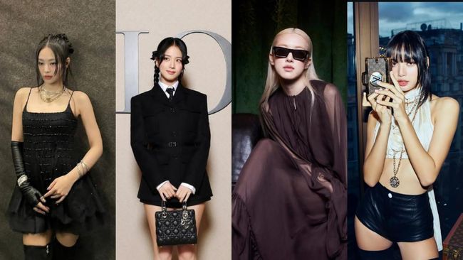 Style of 4 BLACKPINK Members at Paris Fashion Week 2024, Elegant and ...