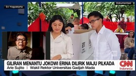 VIDEO: Giliran Menantu Jokowi Erina Dilirik Maju Pilkada