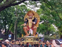 Umat Hindu di Malang Raya Sambut Nyepi dengan Arak 7 Ogoh-ogoh