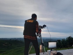 Hilal di Bukit Banjarsari Blitar Tak Terlihat gegara Terhalang Mendung
