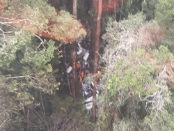 Pilot Pesawat Jatuh di Bukit Nunukan Sempat Bikin Tanda Asap-Api