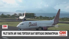 VIDEO: Pilot Batik Air yang Tertidur Saat Bertugas Dinonaktifkan