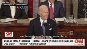 VIDEO: AS Akan Bangun Dermaga Terapung di Gaza Untuk Koridor Bantuan
