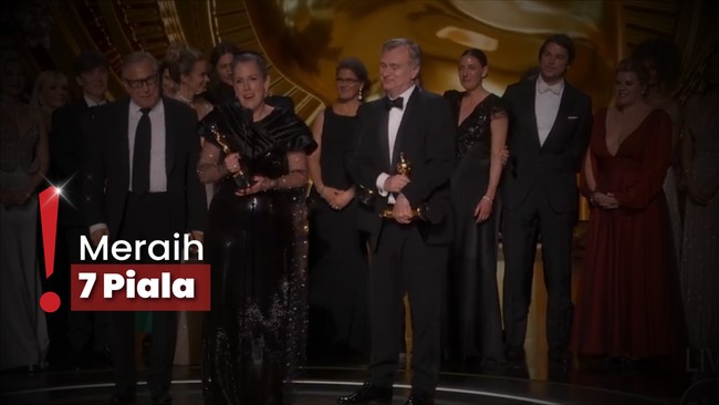 'Oppenheimer' Borong Piala, Ini Daftar Lengkap Pemenang Oscar 2024