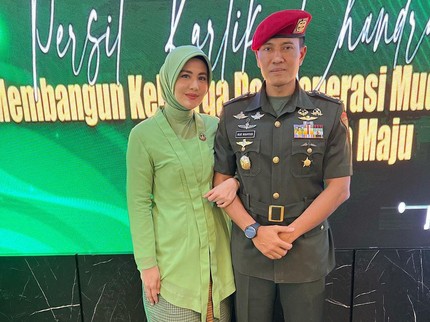 5 Potret Kehidupan Juliana Moechtar Usai Nikah Lagi, Jadi Ibu Persit Dampingi Suami