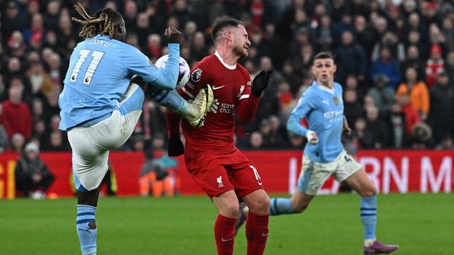 Jadwal Siaran Langsung Liverpool vs Man City di Liga Inggris