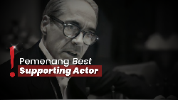 Robert Downey Jr Berhasil Raih Piala Oscar Pertama Lewat 'Oppenheimer'