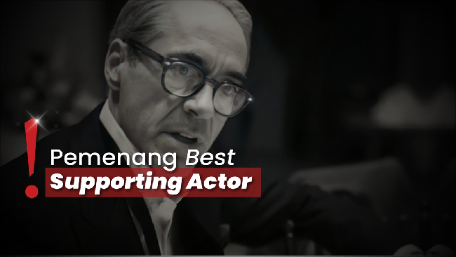 Robert Downey Jr Berhasil Raih Piala Oscar Pertama Lewat 'Oppenheimer'