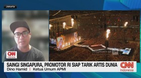 VIDEO: Saingi Singapura, Promotor RI Siap Tarik Artis Dunia