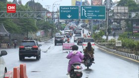 VIDEO:Libur Panjang, Lalu Lintas Simpang Gadog Ke Puncak Ramai Lancar
