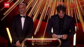 VIDEO: Zone of Interest Raih Best International Film, Pidato soal Gaza