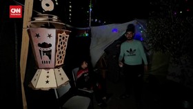 VIDEO: Kerlip Lampu dan Cara Bersahaja Warga Gaza Sambut Ramadan