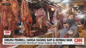 VIDEO: Diburu Pembeli, Harga Daging Sapi & Kerbau Naik
