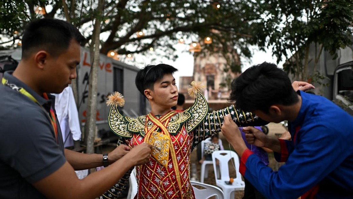 FOTO: Melihat Keanggunan Khon, Tari Topeng Klasik Thailand