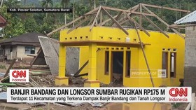 VIDEO: Kerugian Banjir Bandang Pesisir Selatan Capai Sekitar 175 M