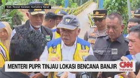VIDEO: Menteri PUPR Meninjau Lokasi Bencana Banjir