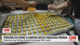 VIDEO: Produsen Kue Kering di Kampung Nastar Kebanjiran Orderan