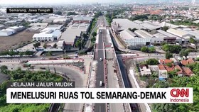 VIDEO: Menelusuri Ruas Tol Semarang-Demak