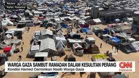 VIDEO: Warga Gaza Sambut Ramadan Dalam Kesulitan Perang
