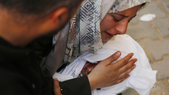 img-title Pilu, Ribuan Warga Palestina Tewas Terbunuh Akibat Serangan Israel saat Antre Air-Bantuan Makanan