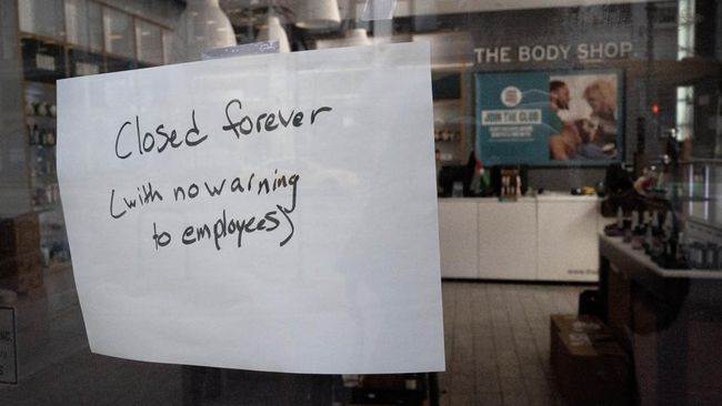 Peringatan Hippindo: Banyak Toko Tutup-Pekerja Kena PHK di Akhir Tahun