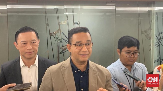 Anies mengatakan perjuangan tetap panjang. Ia mengaku bakal terus mendampingi Tom Lembong nan merupakan salah satu tim suksesnya di Pilpres 2024.