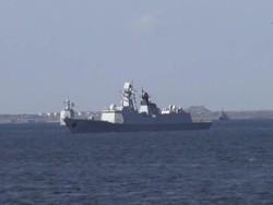 Momen Pasukan Rusia-China-Iran Latihan Militer Gabungan di Teluk Oman