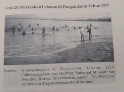 Mengenang Suasana Lebaran di Pangandaran Tempo Dulu