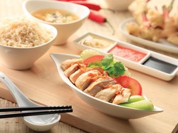 Resep Nasi Ayam Hainan yang Gurih dan Wangi Jahe Sedap